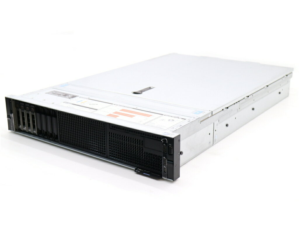 DELL PowerEdge R740 Xeon Silver 4110 2.1GHz 16スレッドCPUx2基 64GB 480GBx2台 SSD/RAID1 2TBx2台 SAS2.5 Tesla P4 x4基 H730P 【中古】【20230915】