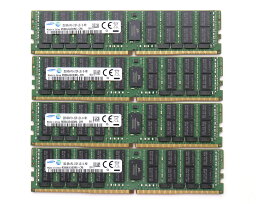 ◇Samsung 32GBx4枚セット128GB分 PC4-2133P-L DDR4 Load Reduced DIMM 4DRx4 hp Z640/840 ProLiant Gen9シリーズ等対応 【中古】【20230823】