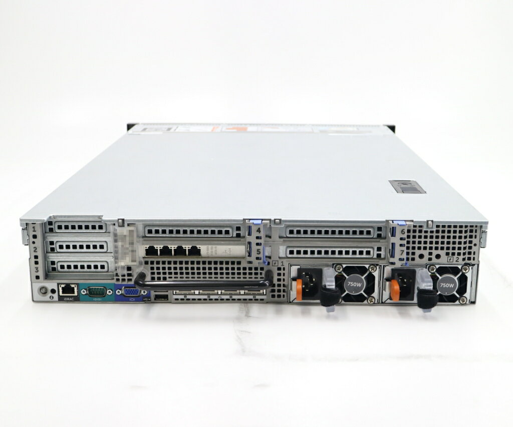 DELL PowerEdge R720 Xeon E5-2643 v2 3.5GHz*2 48GB 250GBx2��(SAS2.5�����/6Gbps/RAID1����) DVD+-RW AC*2 PERC H710P Mini ����šۡ�20231121��