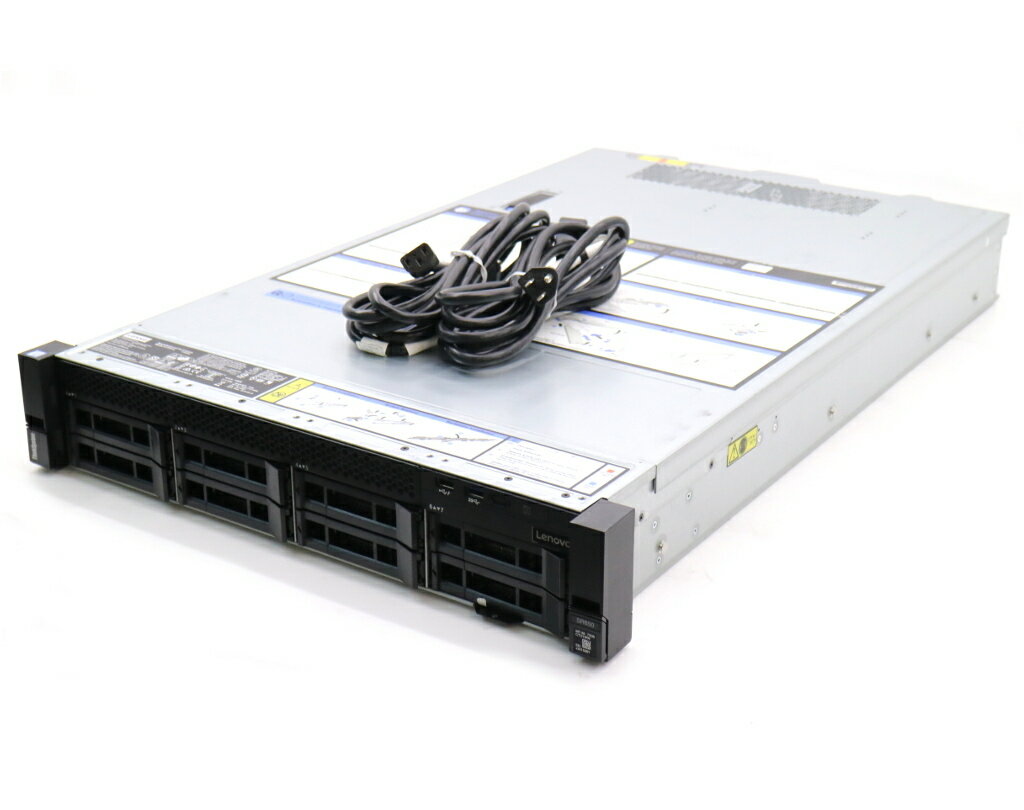 【送料無料対象外】Lenovo ThinkSystem SR650 Xeon Platinum 8164 2GHz(52スレッドCPUx2基) メモリ128GB 1TBx2台(RAID1) 2TBx4台(RAID6) 【沖縄不可】 【中古】【20231223】【送料無料ライン対象外】