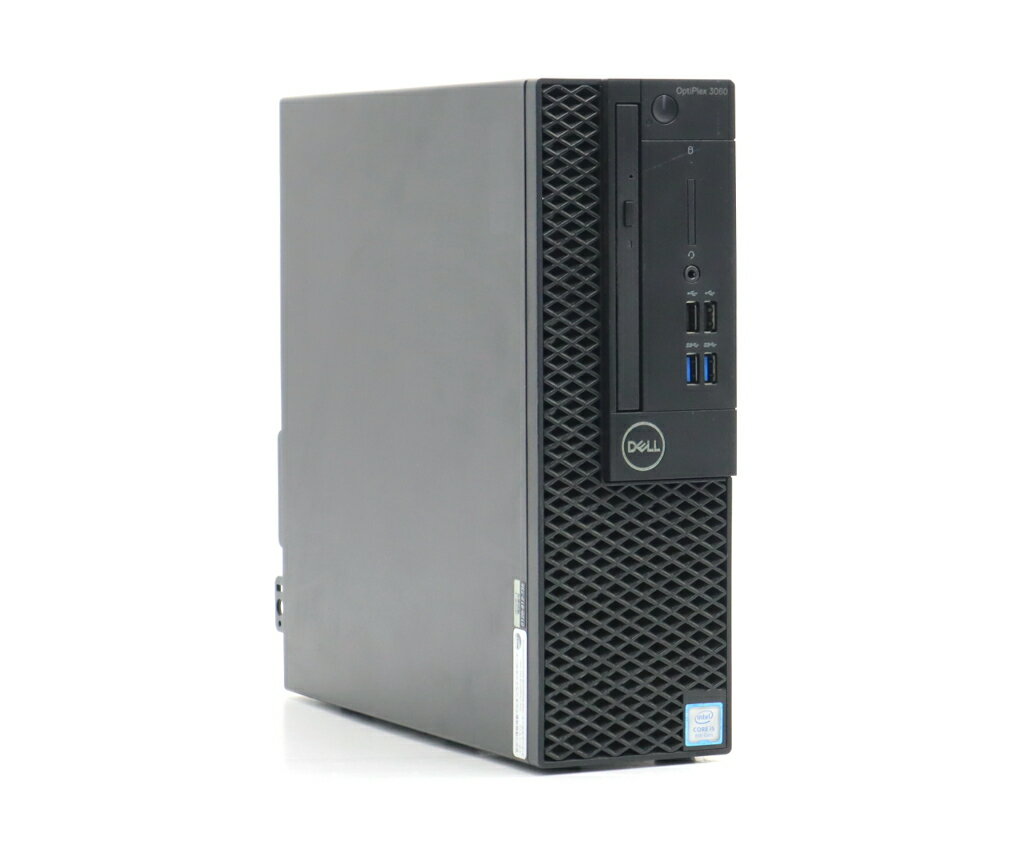 DELL OptiPlex 3060 SFF Core i5-8400 2.80GHz 8GB 256GB(NVMe SSD) HDMI/DisplayPort/アナログRGB出力 DVD+-RW Windows10 Pro 64bit 難有 【中古】【20240409】