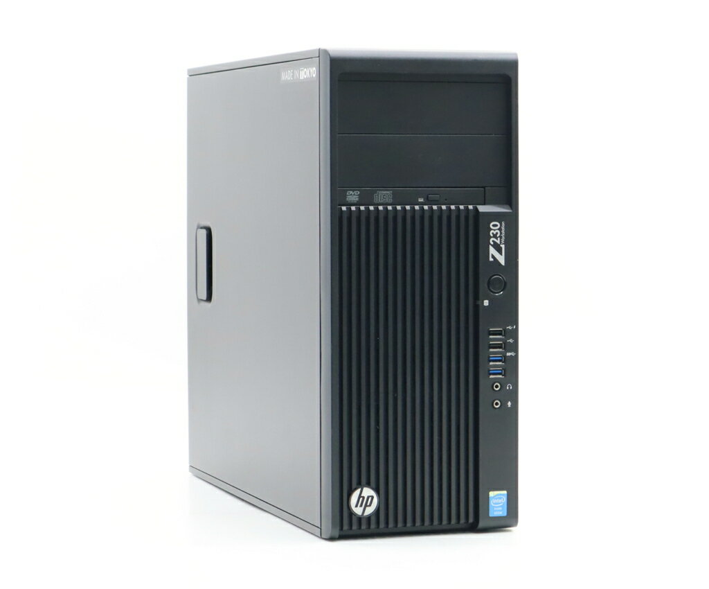 hp Z230 Tower Workstation Xeon E3-1245 v3 3.40GHz 16GB 256GB(SSD) Quadro K2000 DVD-ROM Windows10 Pro 64bit šۡ20240329