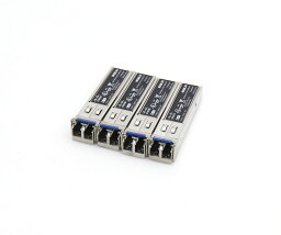 ◇【4個セット】Cisco MGBLX1 1000BASE-LX SFP トランシーバモジュール 長波長 1310nm SMF LCコネクタ Mini-GBIC 【中古】【20240222】