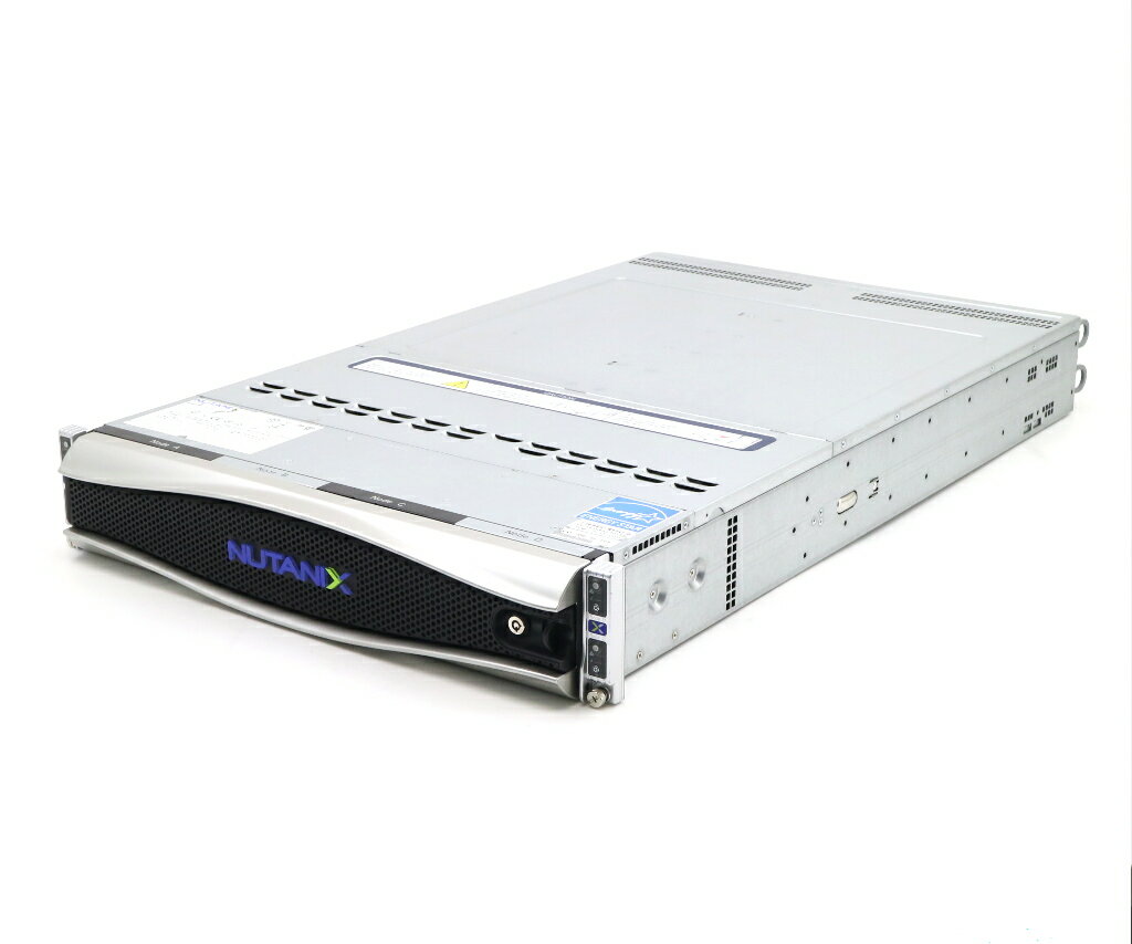 Nutanix NX-3260-G6-4114 Xeon Silver 4114 2.2GHz(20スレッドCPU2基) メモリ384GB 4ノード/アプライアンス(2ノード搭載) 【中古】【20..