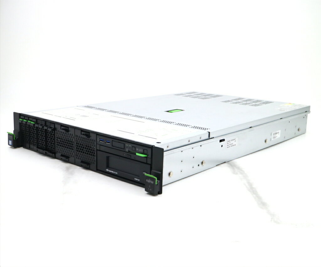 富士通 PRIMERGY RX2520 M4 Xeon Bronze 3106 1.7GHz 24GB 320GB(テスト用)x2台(SATA2.5インチ/RAID1構成) SAS3 MPT Controller SAS300..