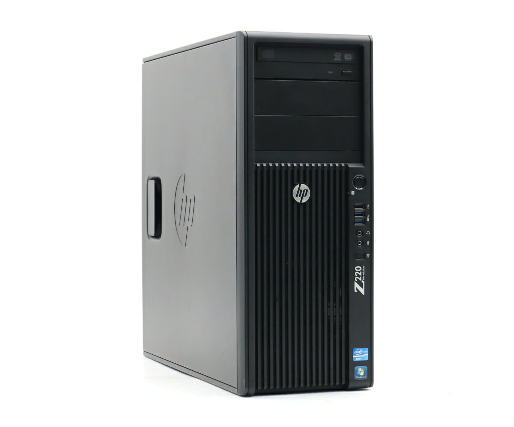 hp HP Z220 CMT Workstation Xeon E3-1225 v2 3.20GHz 8GB 500GB(HDD) Quadro 600 DVD -RW Windows7 Pro 64bit 【中古】【20240222】