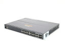 aruba 2920-24G 24ポート1000BASE-T(うち4ポートSFP共用)搭載 L3スイッチ 575W電源搭載 Ver.WB.15.16.0004 設定初期化済 【中古】【20240423】