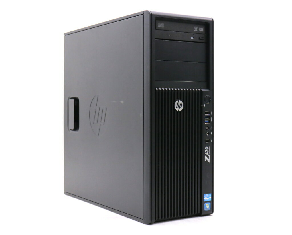 hp Z420 Workstation Xeon E5-1650 3.2GHz 16GB 500GB(HDD) FirePro V3900 DVD -RW Windows7 Pro 64bit 【中古】【20240517】