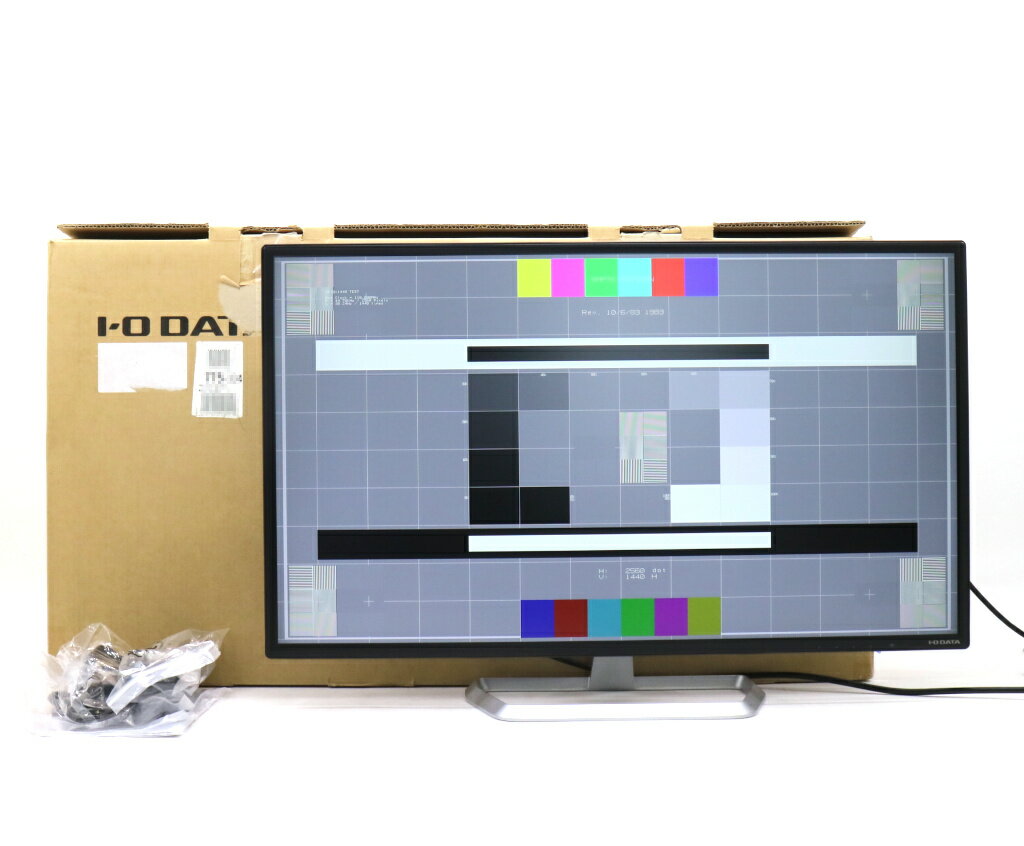 【並品】IO DATA LCD-MQ322XDB 31.5インチ非光沢ADSパネル WQHD 2560x1440ドット HDMI x3/DisplayPort入力 【中古】【20240517】
