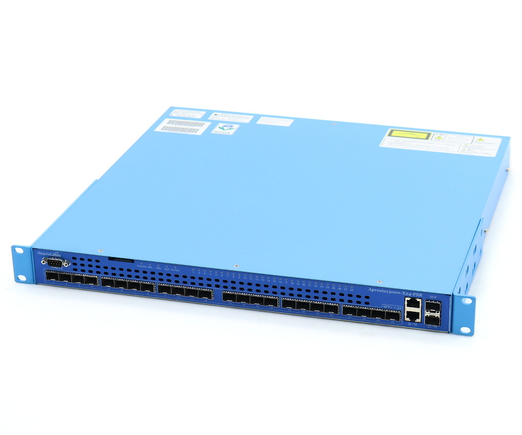 【JUNK】APRESIA Apresia13000-X24-PSR 24ポート10GbE SFP+スロット 2ポート1000BASE-T(1GbE SFP共用) L2/L3スイッチ Ver.8.10.02 冗長電源 【中古】【20240517】