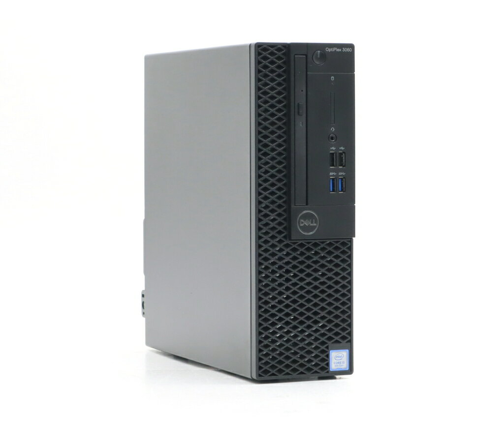 DELL Optiplex 3060 SFF Core i3-8100 3.60GHz 8GB 256GB(NVMe SSD) HDMI/DisplayPort/アナログRGB出力 DVD+-RW Windows10 Pro 64bit 【中古】【20240501】