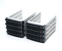 ◇Supermicro 8個セット 3.5インチHDDマウンタ(Gen2) 3.5インチツールレスホットスワップドライブトレイ Supermicro製シャーシ用...