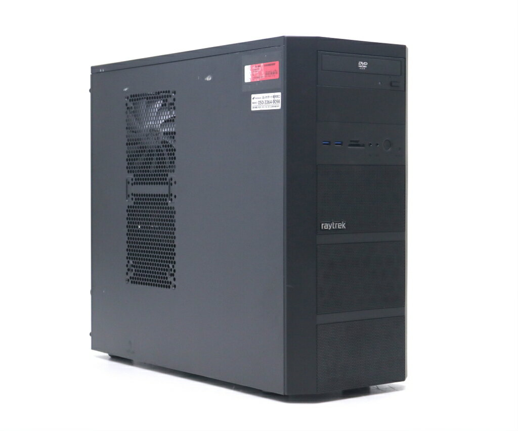 THIRDWAVE raytrek XXV7-Ti Core i9-10900X 3.7GHz 64GB 256GB(NVMe SSD)+3TB(NAS用HDD) GeForce RTX3070Ti DVD-ROM Windows11 Pro 小難 【中古】【20240926】