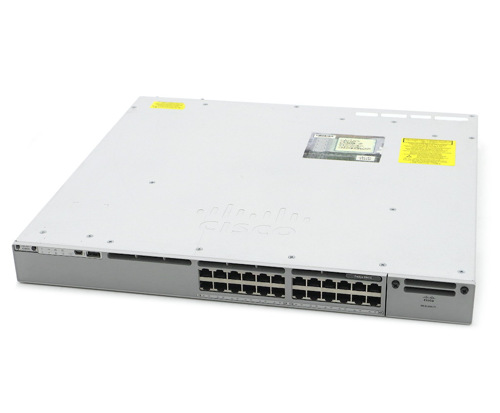 Cisco Catalyst C9300-24T-E V05 24ポート1000BASE-T CAT9K_IOSXE Ver.17.3.4 network-essentialsライセンス 設定初期化済 【中古】【20241106】