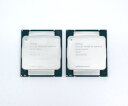 ◇【2個セット】Intel Xeon E5-2687W V3 FCLGA2011ソケット対応 10コア20スレッド 3.10GHz SR1Y6 160W 動作確...