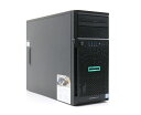 hp ProLiant ML30 Gen9 Xeon E3-1220 v6 3GHz 16GB 1TBx2台(SATA3.5インチ/RAID1構成) DVD-ROM SmartArray B140i 【中古】【20250207】