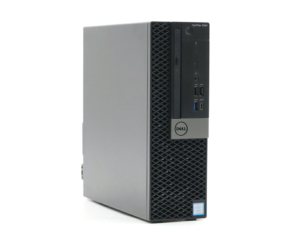 DELL OptiPlex 5060 SFF Core i7-8700 3.20GHz 8GB 256GB(新品NVMe SSD) DisPlayPort x2出力 DVD+-RW Windows11 Pro 64bit 【中古】【20240107】
