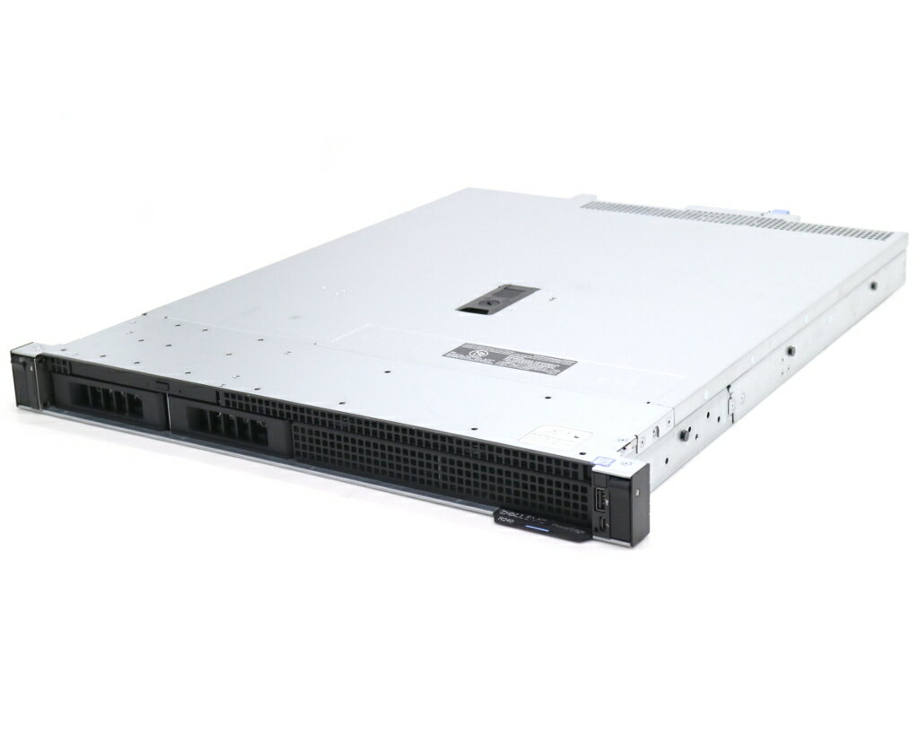 DELL PowerEdge R240 Xeon E-2124 3.3GHz 16GB 1TBx2台(SATA3.5インチ/RAID1構成) DVD+-RW PERC S140 【中古】【20250527】