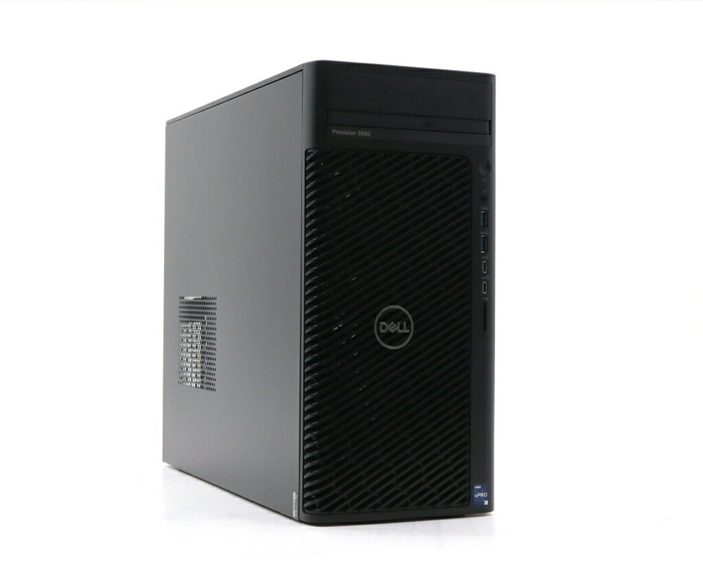 DELL Precision 3660 Tower Core i5-12600 3.3GHz 128GB 512GB(NVMe SSD)+2TB(HDD) NVIDIA T1000 DVD-ROM Windows11 Pro 64bit 【中古】【20250425】
