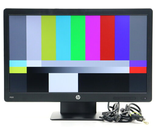 【並品】hp P223 21.5インチ非光沢VAパネル フルHD 1920x1080ドット DisplayPort/アナログRGB入力 【中古】【20250529】 【並品】hp P223 21.5インチ非光沢VAパネル フルHD 1920x1080ドット DisplayPort/アナログRGB入力 【中古】【20250529】