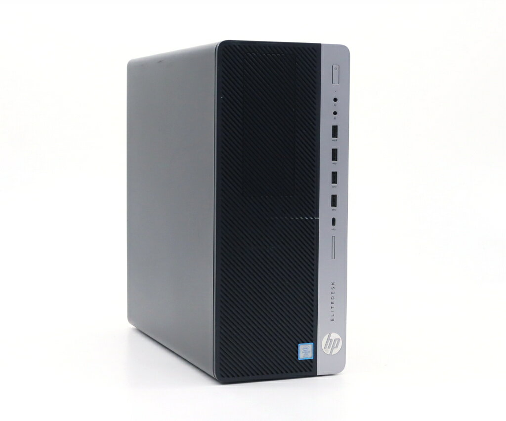 hp EliteDesk 800 G4 TWR Core i7-8700 3.2GHz 32GB 256GB(新品NVMe SSD) GeForce GTX750 Ti DVD+-RW Windows11 Pro 64bit 【中古】【20250708】