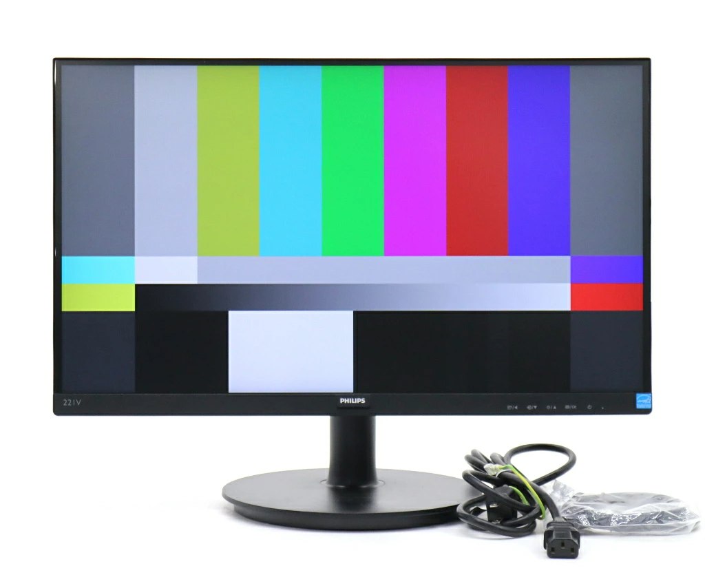 【並品】PHILIPS 221V8 21.5インチ非光沢VAパネル フルHD 1920x1080ドット HDMI/アナログRGB入力 【中古】【20250619】