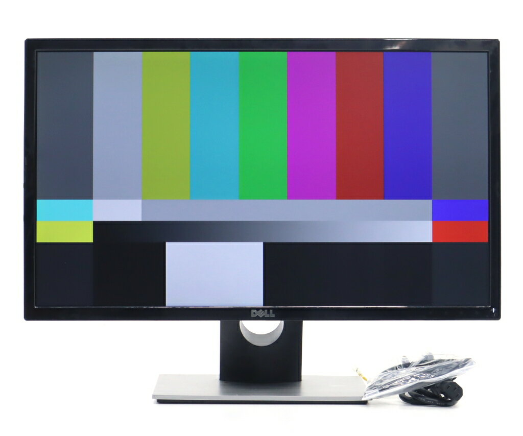 【並品】DELL SE2416H 23.8インチ非光沢IPSパネル フルHD 1920x1080ドット HDMI/アナログRGB入力 【中古】【20250617】
