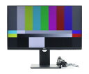 【並品】DELL P2419H 23.8インチ非光沢IPSパネル フルHD 1920x1080ドット HDMI/DisplayPort/アナログRGB入力 【中古】【20250724】(2)