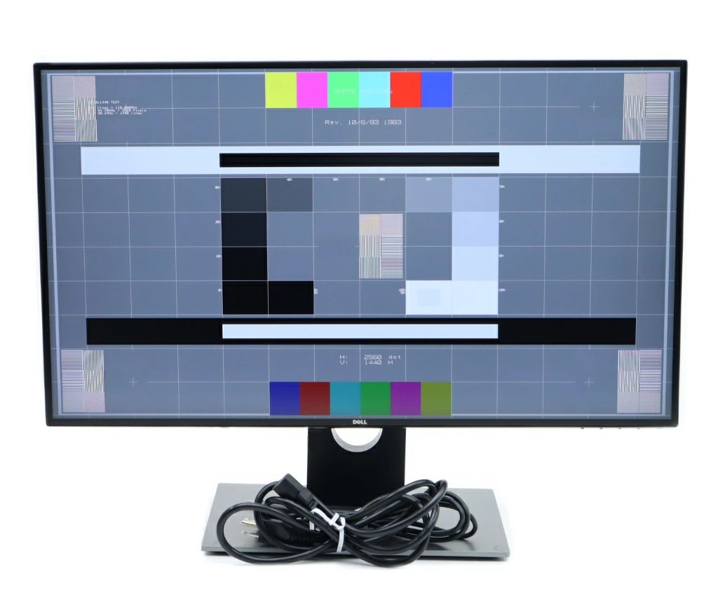 【並品】DELL U2717D 27インチ非光沢IPSパネル WQHD 2560x1440ドット HDMI/miniDisplayPort/DisplayPort入力 【中古】【20250807】