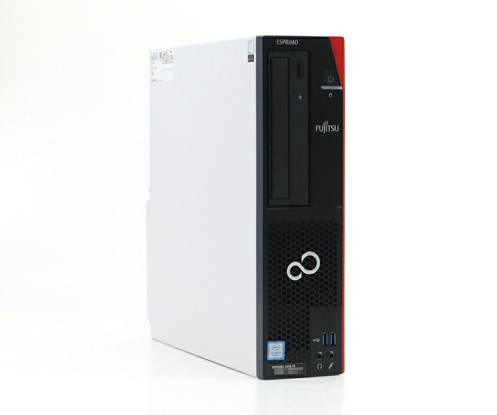 eMachines - 富士通 ESPRIMO D558/TX Core i3-8100 3.6GHz 8GB 256GB(SSD) DisplayPort/DVI-D出力 DVD+-RW Windows11 Pro 64bit 【中古】【20251120】