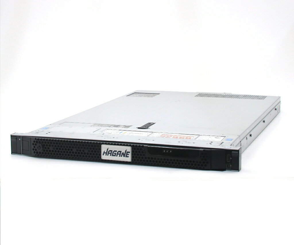 HAGANE HR640(DELL PowerEdge R640) Xeon Gold 6134 3.2GHz(16スレッドCPUx1基) 96GB ストレージなし DVD-ROM AC*2 PERC H730P Mini 【中古】【20251120】