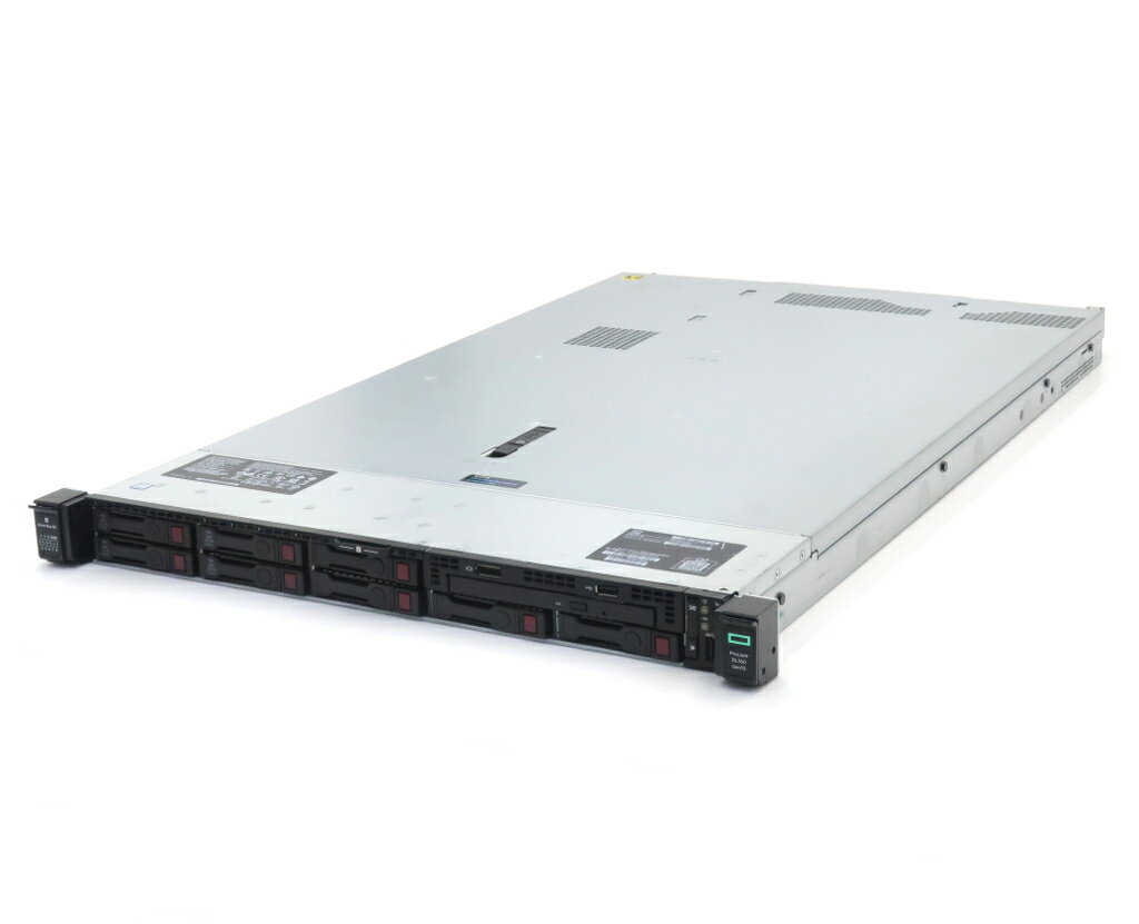 hp ProLiant DL360 Gen10 Xeon Silver 4114 2.2GHz 64GB 300GBx4台(SAS2.5インチ/12Gbps/RAID6) DVD-RO..