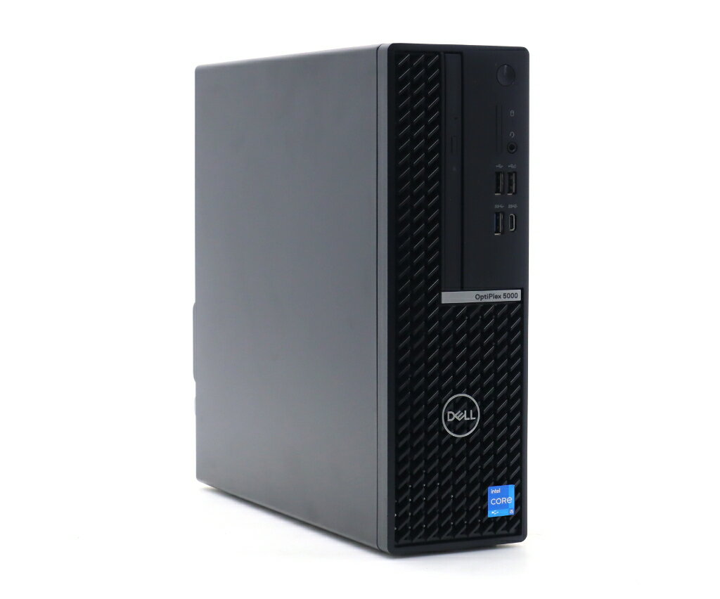 DELL OptiPlex 5000 SFF Core i5-12500 3GHz 16GB 512GB(新品SSD) DisplayPort x2/アナログRGB出力 DVD-ROM Windows11 Pro 64bit 【中古】【20251111】