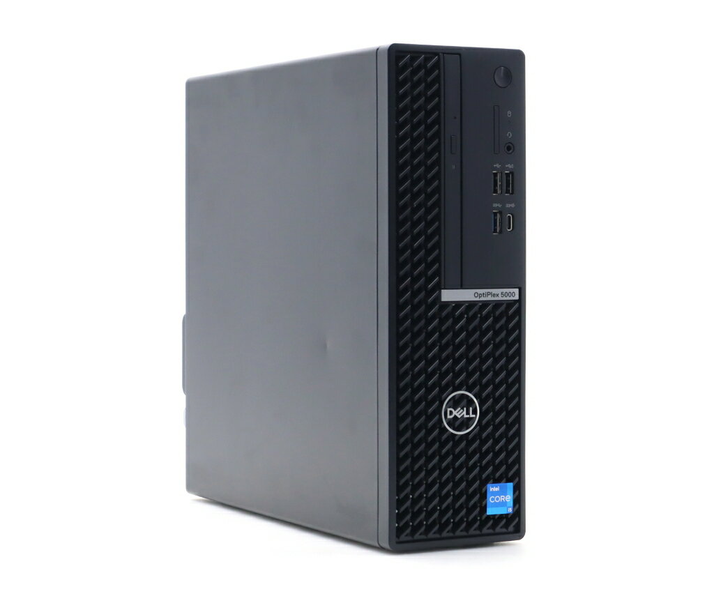DELL OptiPlex 5000 SFF Core i5-12500 3GHz 16GB 512GB(新品NVMe SSD) DisplayPort x2出力 DVD-ROM Windows11 Pro 64bit 【中古】【20251030】