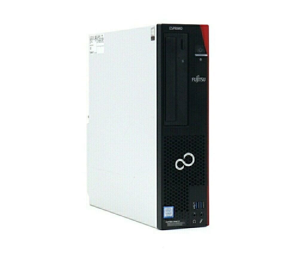 富士通 ESPRIMO D588/CX Core i5-9400 2.9GHz 8GB 256GB(新品SSD) DisplayPort/DVI-D/アナログRGB出力 DVD+-RW Windows11 Pro 64bit 小難 【中古】【20251111】