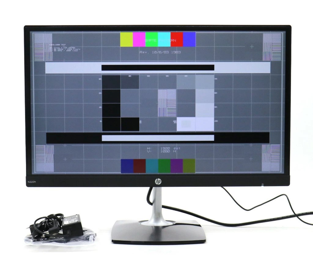 【並品】hp N220h 21.5インチ非光沢IPSパネル フルHD 1920x1080ドット HDMI/アナログRGB入力 【中古】【20251210】(2.0)