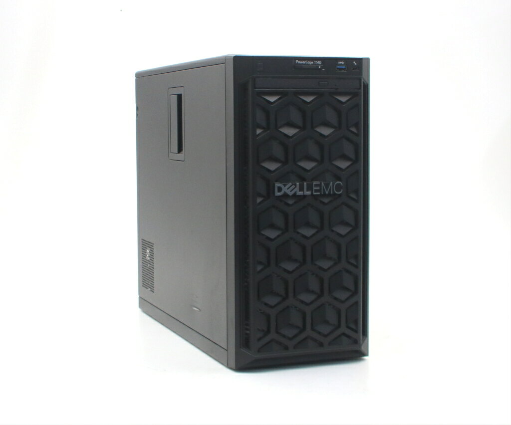 DELL PowerEdge T140 Xeon E-2124 3.3GHz 8GB 1TBx2台(SATA3.5インチ/RAID1構成) DVD-ROM PERC H730P 【中古】【20251223】