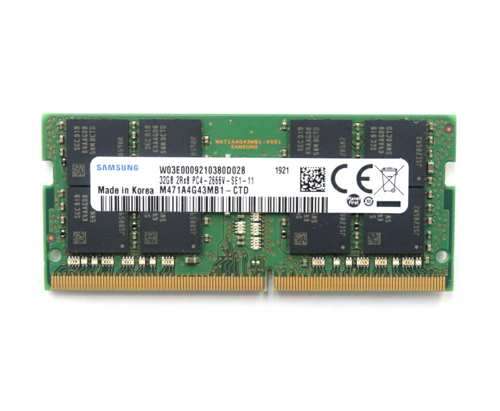 楽天市場】ddr4-2666 sodimm 32gb ノートpcの通販
