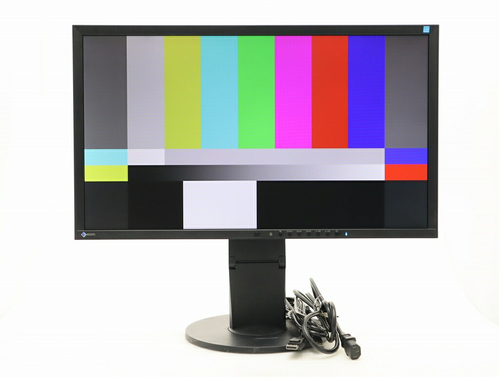 EIZO FlexScan EV2316W 23インチ非光沢パネル フルHD 1920x1080ドット DisplayPort/DVI-D/アナログRGB入力 目立つ使用感あり 【中古】【20260203】