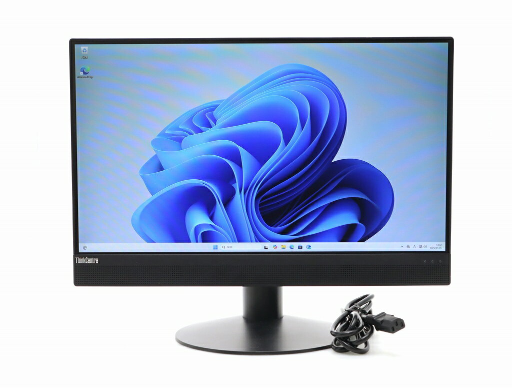 Lenovo ThinkCentre M820z Core i5-8400 2.8GHz 8GB 256GB(SSD) DVD-ROM 21.5インチ フルHD 1920x1080ドット Windows11 Pro 64bit 【中古】【20260203】