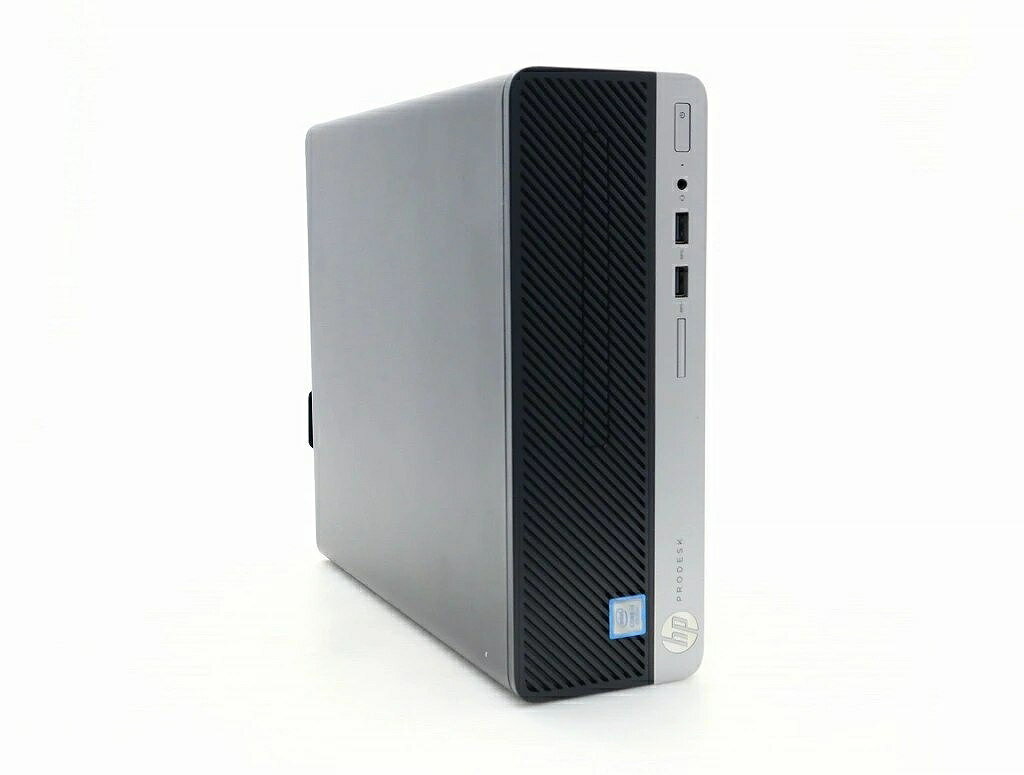 hp ProDesk 400 G5 SFF Core i3-8100 3.6GHz 8GB 256GB(新品NVMeSSD) DisplayPort/アナログRGB x2出力 DVD-ROM Windows11 Pro 64bit 【中古】【20260212】