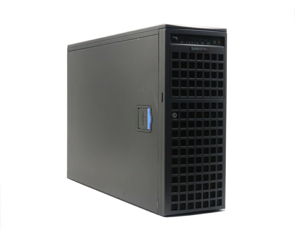 UNITCOM CTO GPGPUサーバー(SuperMicro製) Xeon E5-2640 v4 2.4GHz 64GB 480GB(SSD)+2TB(HDD) Quadro K420 Tesla K80 DVD+-RW AC*2 【中古】【20260121】