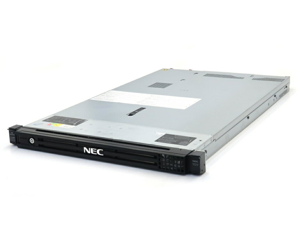 NEC Express5800/R120h-1M(hp ProLiant DL360 Gen10) Xeon Gold 5115 2.4GHz(20スレッドCPUx2基) 64GB 2TBx2台(SAS2.5/RAID1) Tesla P4 【中古】【20260123】
