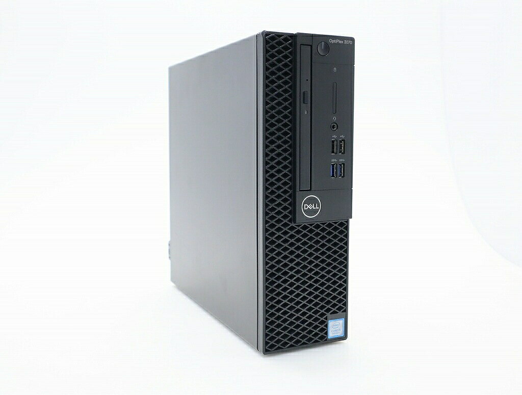 DELL OptiPlex 3070 SFF Core i5-9500 3GHz 8GB 256GB(新品NVMe SSD) HDMI/DisplayPort出力 DVD+-RW Windows11 Pro 64bit 【中古】【20260115】