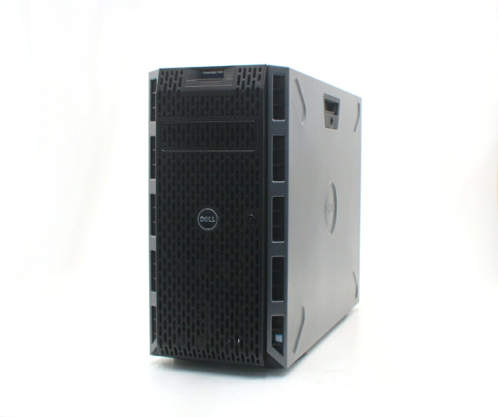 乐天商城 - DELL PowerEdge T330 Xeon E3-1240L v5 2.1GHz 8GB 300GBx2台(SAS2.5インチ/12Gbps/RAID1構成) DVD-ROM AC*2 PERC H730 【中古】【20260325】