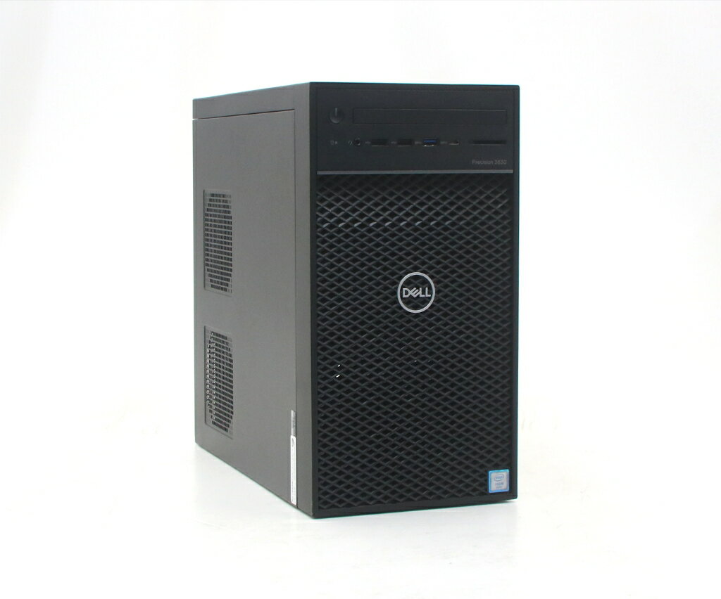 DELL Precision 3630 Tower Xeon E-2124 3.3GHz 32GB 256GB(NVMe SSD) Quadro P2200 Windows11 Pro for Workstations 64bit 【中古】【20260311】