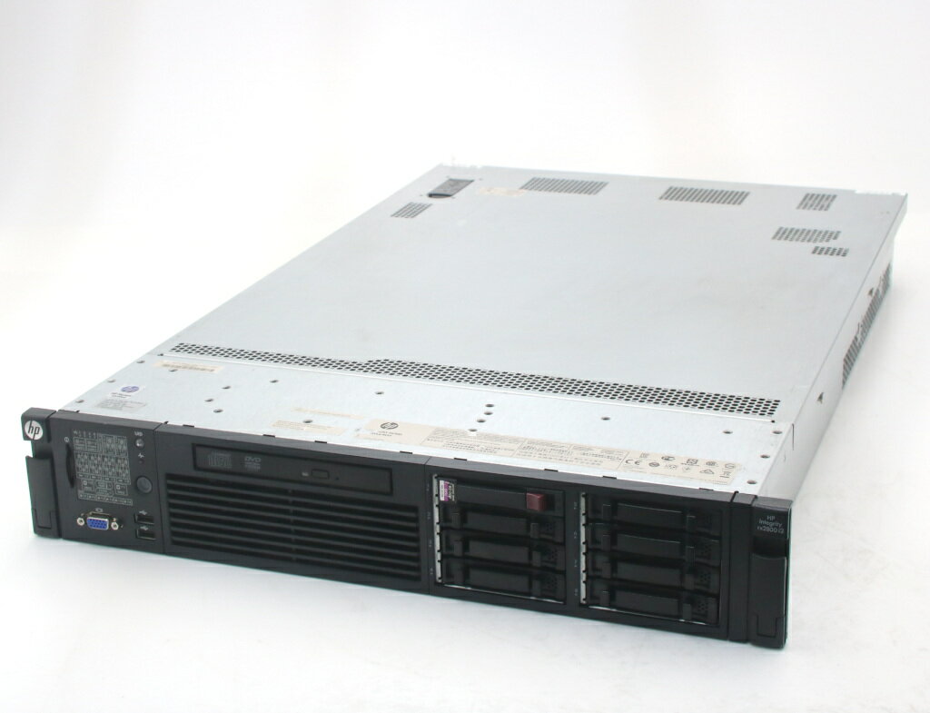 hp Integrity rx2800 i2 AH395AR AC*2 コンソール経由での正常起動 動作確認済み Itanium2 9320 1.33MHz 32GB 600GB DVD-ROM 【中古】【20260303】