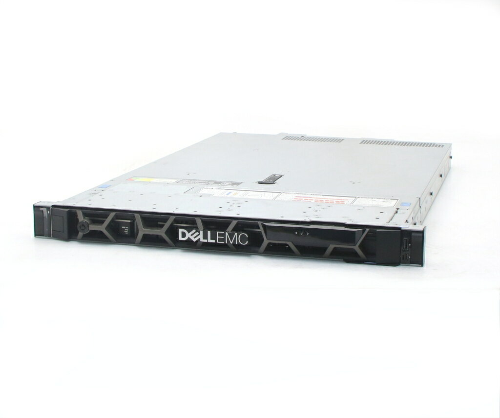 DELL PowerEdge R440 Xeon Bronze 3104 1.7GHz 16GB 600GBx3台(SAS2.5インチ/12Gbps/RAID5構成) DVD-ROM AC*2 PERC H740P 【中古】【20260311】(2.0)