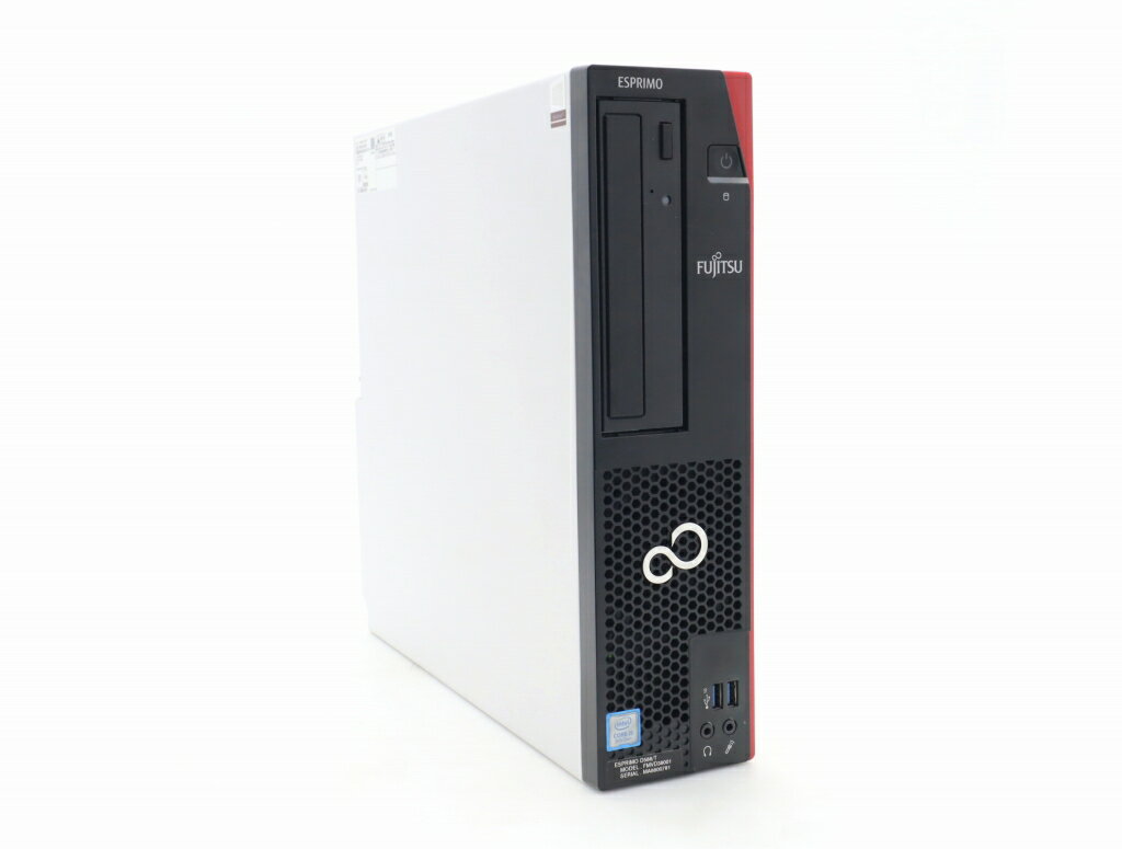 富士通 ESPRIMO D588/T Core i5-8500 3GHz 16GB 256GB(NVMeSSD) HDMI/DisplayPort/DVI-D出力 DVD+-RW Windows11 Pro 64bit 難有 【中古】【20260324】