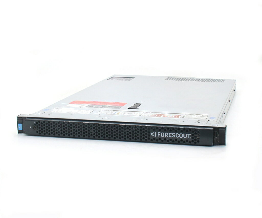乐天商城 - FORESCOUT 5100-OT(DELL PowerEdge R640) Xeon Gold 6226R 2.9GHz(32スレッドCPUx2基) 64GB 1.2TBx3台(SAS2.5/RAID5) PERC H730P Mini 【中古】【20260317】